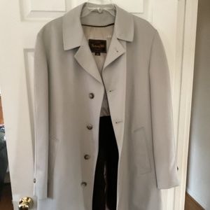 Business Finish Topcoat with Zip-out Fleece Lining
